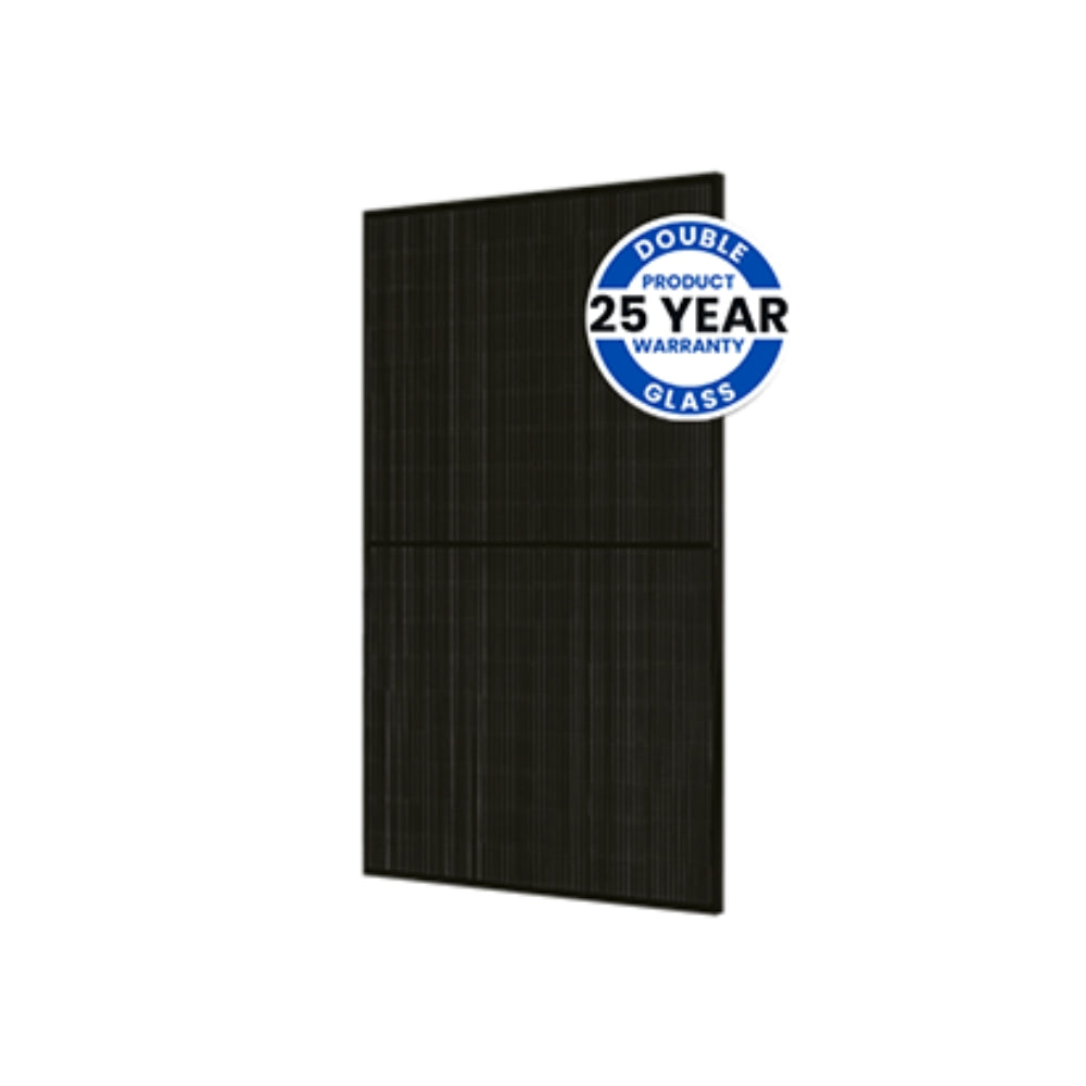 JA Solar 435W N-type Bifacial Double Glass LB All Black with MC4 Connectors