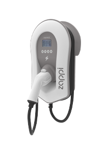 Eco-smart Single Phase EV Charge Point 7kW Type 2 Tethered White