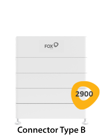 Fox ECS HV ECM2900 Connector Type B, 14.4kWh 1x Master 4x Slave